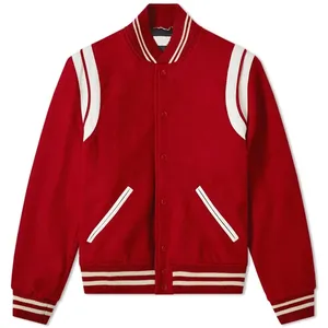 New Custom Design High Quality Men Varsity Jackets Wholesale Low Price Men Varsity Jackets On Sale Now