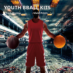 Conjunto de Jersey Deportivo Unisex para Adultos 2026, Uniforme Personalizado con Puntuación Electrónica, Baloncesto, Práctica, Reversible, Estampado, 100% Poliéster, Talla Grande - Product Image 6