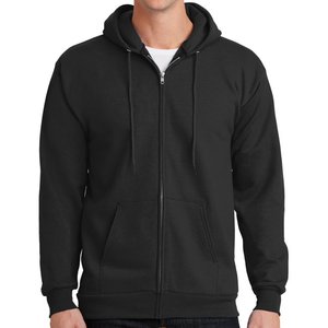 Sweat à capuche d'hiver d'usine OEM broderie personnalisée XS taille fermeture à glissière coton biologique manches longues imprimé uni Sweat à capuche pour hommes bouffant - Product Image 6