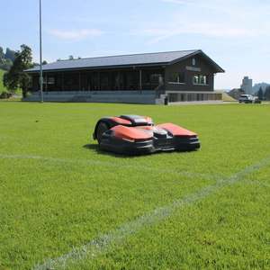Nouveauté Mini tondeuse à gazon à fléaux agricoles 800mm 1000mm 1200mm RC Home Robotic Diesel Power Crawler Tondeuse à gazon pour couper l'herbe - Product Image 2
