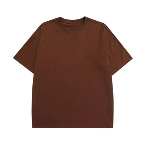 Camiseta de algodón informal para hombre de nueva versión Precio al por mayor Impresión digital de gran tamaño 100% algodón - Product Image 2