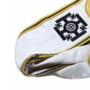 Logotipo personalizado de alta calidad tamaño adulto ajustable moda masónico Regalia masónico delantal fajas Ronpex - Product Image 4