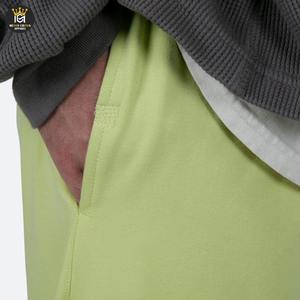 Ropa deportiva de invierno de tendencia para hombre, pantalones de chándal acampanados de algodón pesado con tela de lona de rizo apilada de cintura alta - Product Image 5