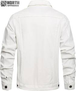 Chaqueta vaquera para hombre Chaqueta de camionero de secado rápido transpirable frontal liso de invierno informal - Product Image 2