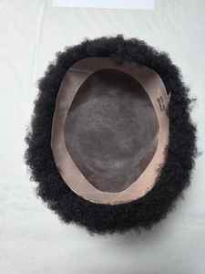Prótesis Capilar Afro Taz con Base Mono para Hombre - Negro Africano Bangladesí - Product Image 2