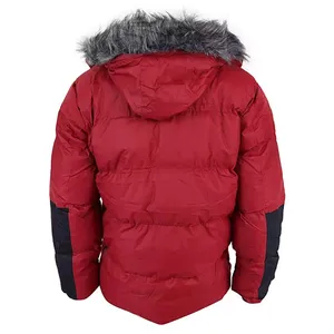 Chaqueta de Plumón Gruesa para Hombre, Abrigo de Invierno para Exteriores, Chaqueta Cálida con Logotipo Personalizado, Chaqueta Informal a la Moda para Hombre - Product Image 4