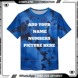 Camiseta de equipo de fútbol europeo para hombre, camiseta de fútbol personalizada deportiva - Product Image 5