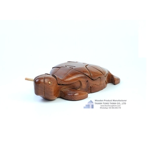 ตัวต่อไม้ 3 มิติ รูปสัตว์ ของเล่นเสริมพัฒนาการสำหรับเด็ก ใช้ได้ทั้งเด็กชายและเด็กหญิง ผลิตในเวียดนาม - Product Image 4