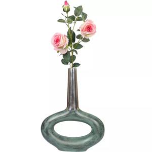 Floreros costeros de hierro costeros de llegada caliente para interiores modernos Floreros de hierro de Venta caliente para decoración temática de playa - Product Image 1