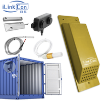 ILinkCon 26000mAh Traceur GPS étanche IP66 pour conteneurs, grande capacité, capteurs multiples, réseau Beidou 4G, PC, LBS, stockage cloud