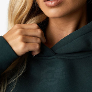 Conjunto Deportivo de 2 Piezas para Mujer, Invernal, Transpirable, con Patrón Sólido, Corte Regular, Sudadera con Capucha, Impresión de Logotipo Personalizado, Estilo Casual, Talla Personalizada - Product Image 5