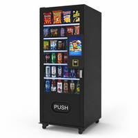 Distributeur Automatique 24h/24 de Boissons Fraîches et Snacks, 60 Voies, Gestion Cloud SDK, Conformité ADA