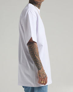 OEM personalizado boxy fit camiseta de gran tamaño unisex streetwear tela de algodón proveedor de marca para la compra a granel de ropa - Product Image 3