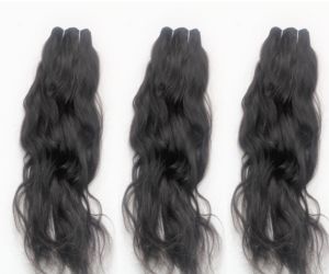 Extensiones de Cabello Humano Virgen Sin Procesar de Alta Calidad, Ondulado Natural, de Templo Indio, Categoría de Cabello Mezclado - Product Image 1