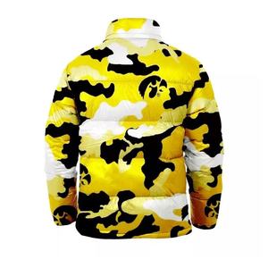 Unisex Oversized Puffer Jacket Winter Heavyweight Camouflage Waterproof Hooded Bubble Coat Plus Size Custom Logo <b>Warm</b> Streetwear - Product Image 5