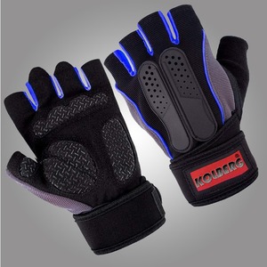 Gants de fitness de protection pour les exercices intérieurs et extérieurs Gants de fitness avec fermeture à crochet et boucle - Product Image 3