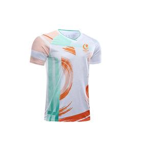 Ropa deportiva, camiseta de tenis de Color sólido, camiseta de tenis de secado rápido, Camiseta ajustada de tenis para hombre - Product Image 2