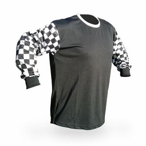 Vêtements de sport sur mesure pour hommes T-shirt à manches longues de haute qualité bleu marine doré poignets côtelés coupe-vent manches longues grande taille - Product Image 6