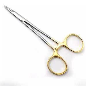 ที่จับเข็มสแตนเลสคุณภาพสูง 11.5 ซม. สำหรับผ่าตัดแบบมืออาชีพ ตรง ได้รับการรับรองมาตรฐาน CE & MOL ยี่ห้อ Astrin Surgical - Product Image 6