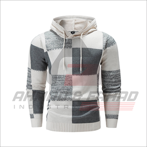 Sweat-shirt à capuche pour homme, imprimé hip-hop urbain, mode décontractée, polyvalent, 2 pièces, 100% coton, design de logo personnalisé - Product Image 2