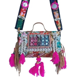 Ladies Shoulder Banjara Bag Custom Luxury Vintage Embroidery Clutch Bag for Women Shopping Evening Shoulder Bags Wholesale 2023 - Product Image 1