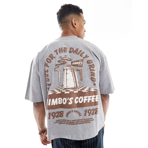 T-shirts à manches courtes col rond 100% coton pour hommes T-shirts pour hommes avec impression numérique personnalisée OEM/ODM Bangladesh - Product Image 5