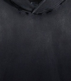 Sweat-shirt pour homme de qualité industrielle, fabrication industrielle, qualité d'exportation, matière tie-dye, articles présentant des détails de surpiqûres contrastées - Product Image 6