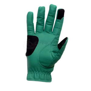 Gants d'équitation en cuir à doigts complets tendance, respirants, antidérapants, nouveau design, prix pour les sports de plein air - Product Image 2