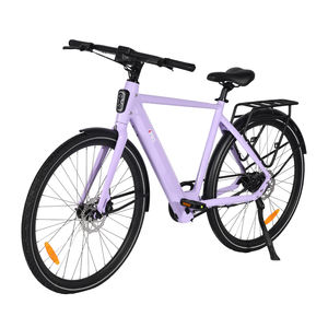 2026 nuevo OEM 250W Motor de cubo sin escobillas transmisión por correa electrónica 36V 10Ah Sensor de par viaje urbano híbrido <span class=keywords><strong>bicicleta</strong></span> eléctrica de ciudad - Product Image 1
