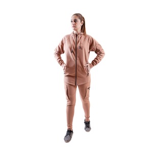 Wholesale Customizable Fleece Lined <b>Polyester</b> <b>Hoodie</b> Sweatshirt Jogger Pants Sweatsuit Tracksuit Set Solid Design for Men Winter - Product Image 3