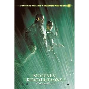 Matrix Revolution Modern Style <b>Poster</b> Wall Decor Made of Paper - Product Image 1