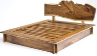 Venta al por mayor de artesanías Manish Art: Cama de dormitorio plegable de tamaño completo de madera maciza de mango de alta calidad, moderna, con almacenamiento, color personalizado, en stock.