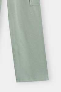 Pantalon cargo vert clair pour homme, pantalon de sport décontracté, pantalon de jogging avec poches à rabat, fermeture élastique de haute qualité à la taille - Product Image 3