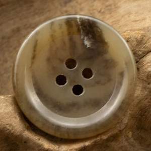 Natural <b>Buffalo</b> <b>Horn</b> 4-Hole Buttons for Sewing and Craft - Product Image 6