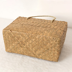 Bolsos de Mano para Mujer, Bolsos de Pasto Marino, Precio al por Mayor, Bolsos de Paja Tejida - Product Image 4