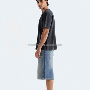 T-shirt surdimensionné personnalisé pour homme, 100% coton, manches courtes, impression numérique, col rond, vêtements décontractés, séchage rapide, fournisseur en gros, prix d'usine - Product Image 4