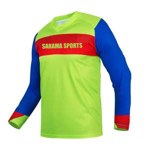 เสื้อแข่งรถจักรยานยนต์ของผู้ชายเสื้อเจอร์ซีย์ปักโลโก้ได้ตามต้องการ - Product Image 1