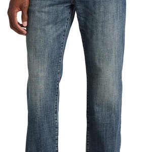 กางเกงยีนส์ขาตรงสำหรับผู้ชายกางเกงยีนส์ขายตามสั่งกางเกงยีนส์ทรงตรงมีสไตล์แนวสตรีท - Product Image 6