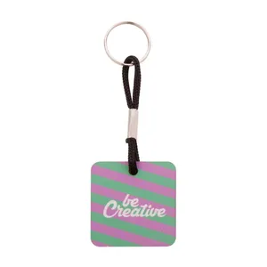 Porte-clés et mousquetons en bois personnalisés Woody Plus C, gadgets promotionnels sur mesure - Product Image 2