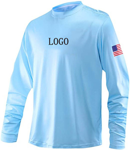 Chemise de pêche décontractée à séchage rapide de poche tricotée solide blanche pour unisexe/chasse au poisson avec couleur personnalisée - Product Image 5