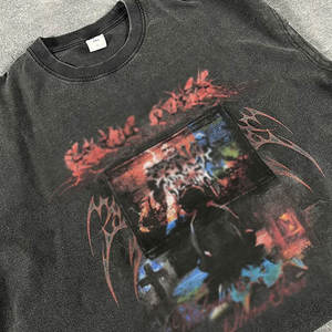 Camiseta personalizada de talla grande para hombre, ropa regular de algodón/fibra de bambú, venta en línea - Product Image 4