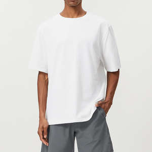 Camiseta de algodón en blanco de alta calidad 100% para hombre - Product Image 6