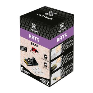 Trappola per topi e ratti 2 unità + 6 compresse (Novar 4045) - Product Image 1