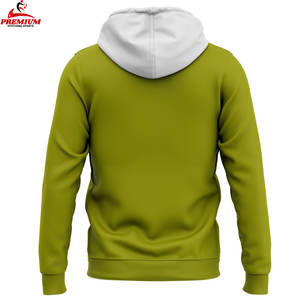 Sudadera con Capucha de Felpa de Algodón con Estampado Personalizado de Alta Calidad, Ropa Unisex Extra Grande para Hombre para Invierno, Diseño Bordado, Venta al por Mayor - Product Image 2