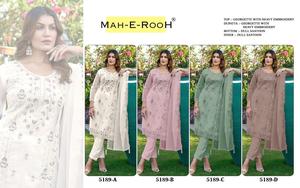 Costume pakistanais complexe main Khatli travail Premium Sequin broderie Premium vêtements ethniques pour les fêtes de mariage festives - Product Image 6