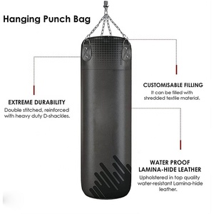 Customize Design Punching Bag High-Impact Premium Quality Fighting-Gear Best Price Hot Selling Punching Bag Made By Pakistan - Product Image 3