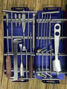 Juego de Instrumentos Ortopédicos de Acero Inoxidable Premium, Fragmento Grande 4.5 6.5mm, Fuente de Alimentación Manual, Completo, Alta Calidad MOL - Product Image 4