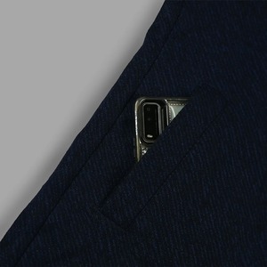 เสื้อโค้ทขนสัตว์หนาสำหรับผู้ชาย ดีไซน์ทันสมัย อบอุ่น หรูหรา สไตล์โมเดิร์น กระดุมแถวเดียว เหมาะสำหรับใส่ในชีวิตประจำวันและไปทำงาน - Product Image 5