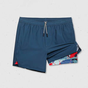 Meilleur short de course décontracté pour homme Short de gym de haute qualité et design OEM pour adultes Short pour homme de couleur gris chiné à bas prix - Product Image 5