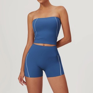 Soutien-gorge de sport sans couture pour femmes pour l'entraînement de gymnastique respirant et léger haut de fitness en gros pour les femmes - Product Image 1